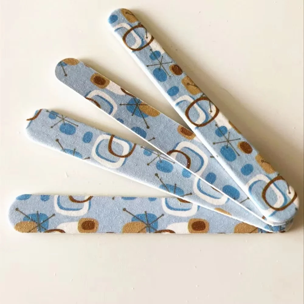 赤ちゃん用ミニ木製ネイルファイル、200ピース/ロット