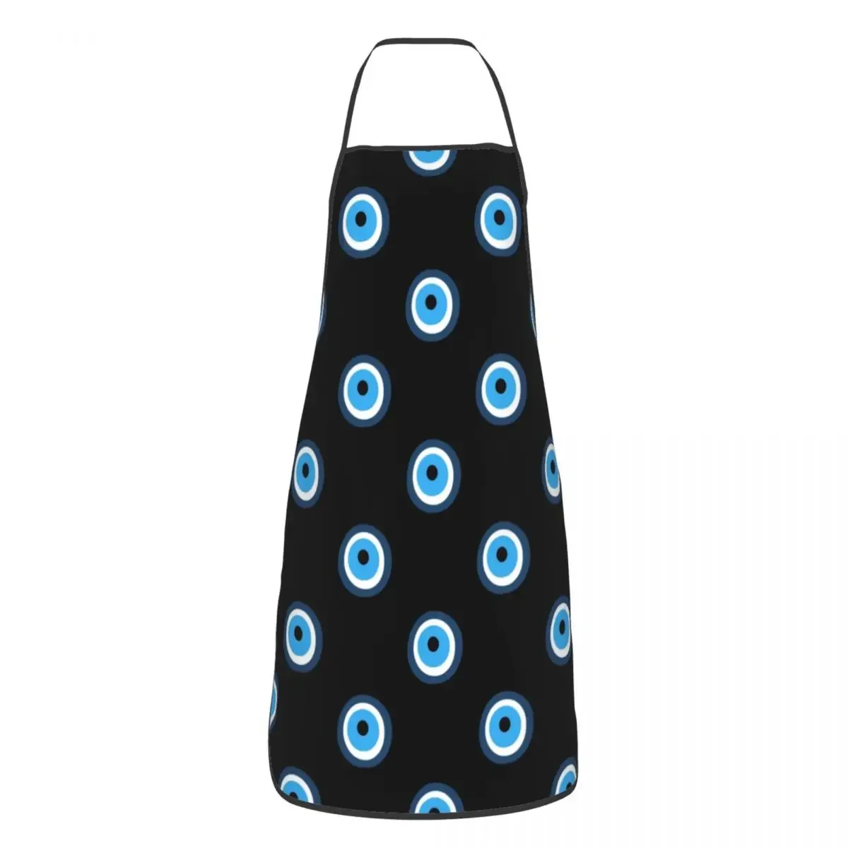 

Turkish Evil Eye Apron Women Men Unisex Bib Nazar Boncuk Cooking Kitchen Tablier Cuisine Chef Baking