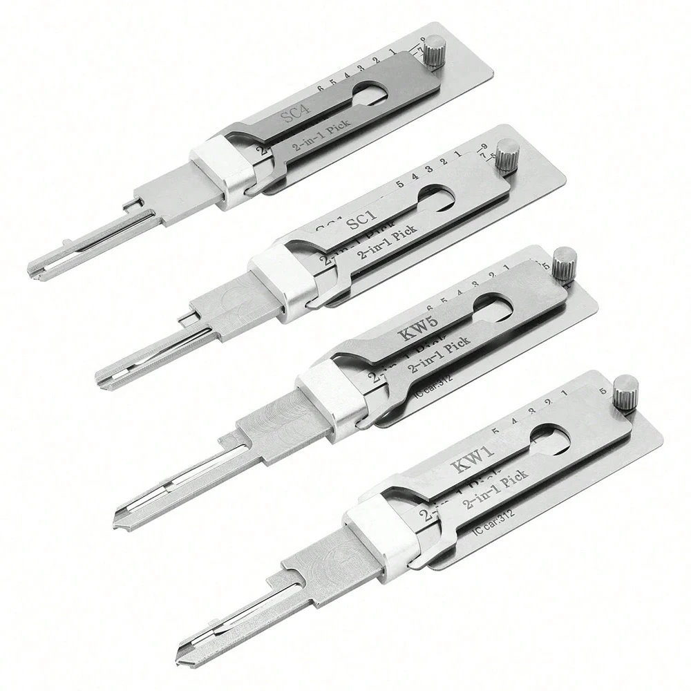 

2-In-1 Locksmith Tools SS001PRO SS002PRO KW1 KW5 SC1 SC4 Lock Decoder Key Decoder Lock Pick Tools