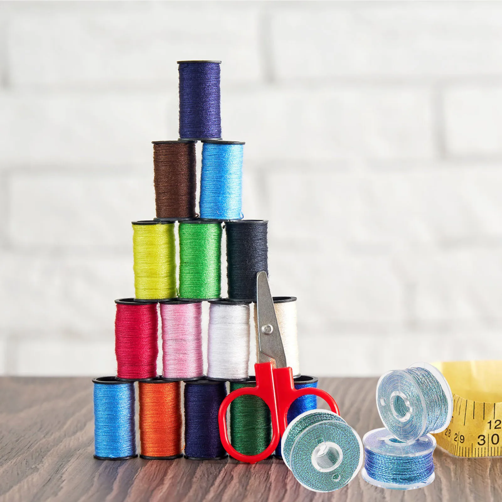 25 Rolls Braided Jewelry Rope Soft Polyester Cord for DIY Bracelet Making Knitting String Craft Accessories Bracelet Cord