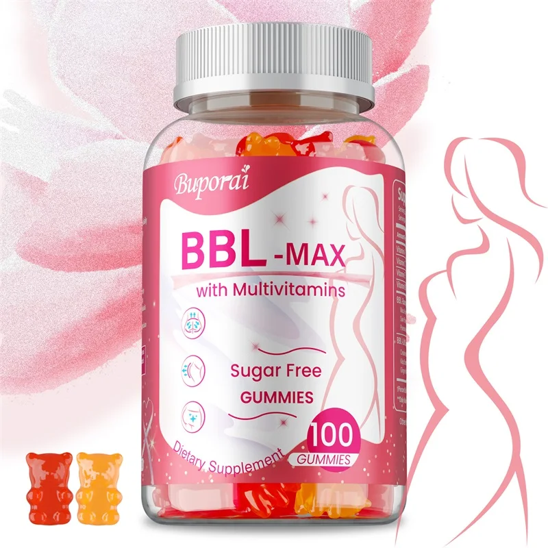 

BBL -MAX (Buttocks Enlargement) Gummies - Tighten Buttocks, Prevent Sagging, Female Body Shaping