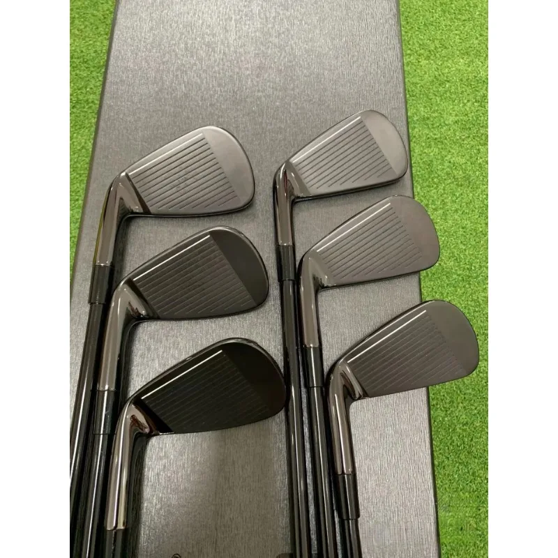 New Black 790 Golf Clubs  P79.0 Golf Iron Tungsten  Forged Irons  Set 4-9P  7PCS R/S Flex Graphite/Steel Shaft