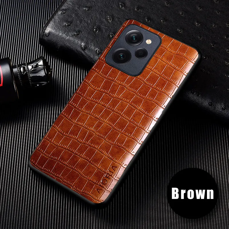 Luxury Leather Case For Xiaomi Poco X5 Pro Premium PU Slim Fit Design Unti-Scratch Protective Back Cover for poco x5 pro case