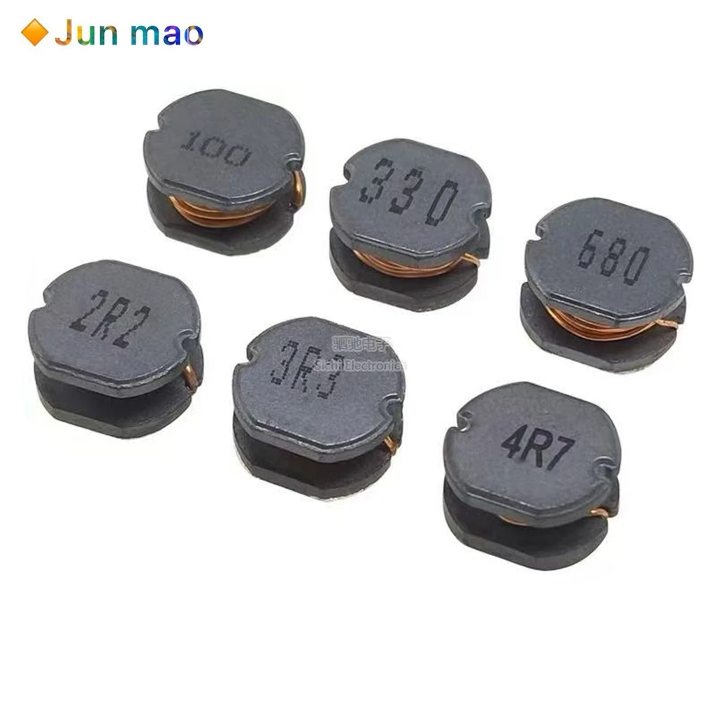 10PCS CD105 patch wound chip power inductor 2.2/3.3/4.7/6.8/10/22/47/100-470UH
