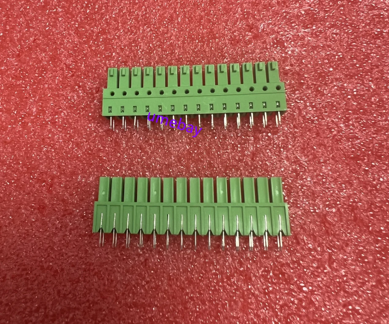 플러그인 PCB 와이어링 단자 핀 구부러진 핀, KF2EDGA, KF2EDGB, 3.5mm, 5 개, 15EDGA