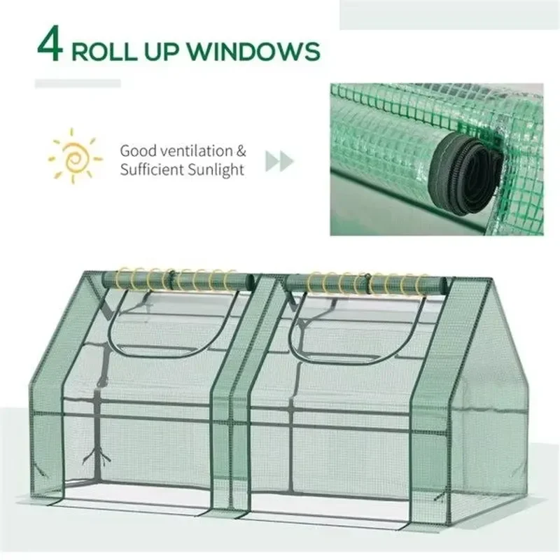 Mini Walk-in Garden Greenhouse for Shipping Prohibited