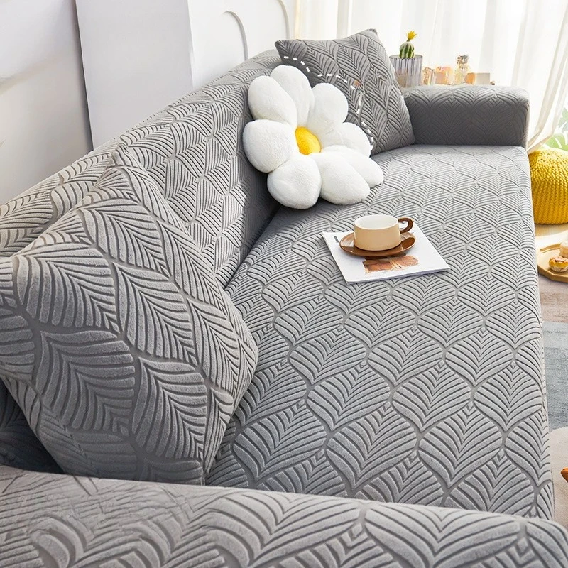 Elastic Sofa Cover All-season Anti-slip Anti-cat Scratch 360° Dust-proof and Beautiful Hair Cover Couch Cover