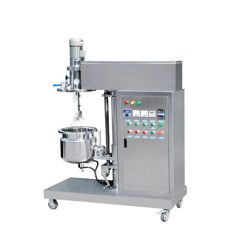 Durable Cosmetics Laboratory Vacuum Homogenizer Small homogenizer with heating and cooling function