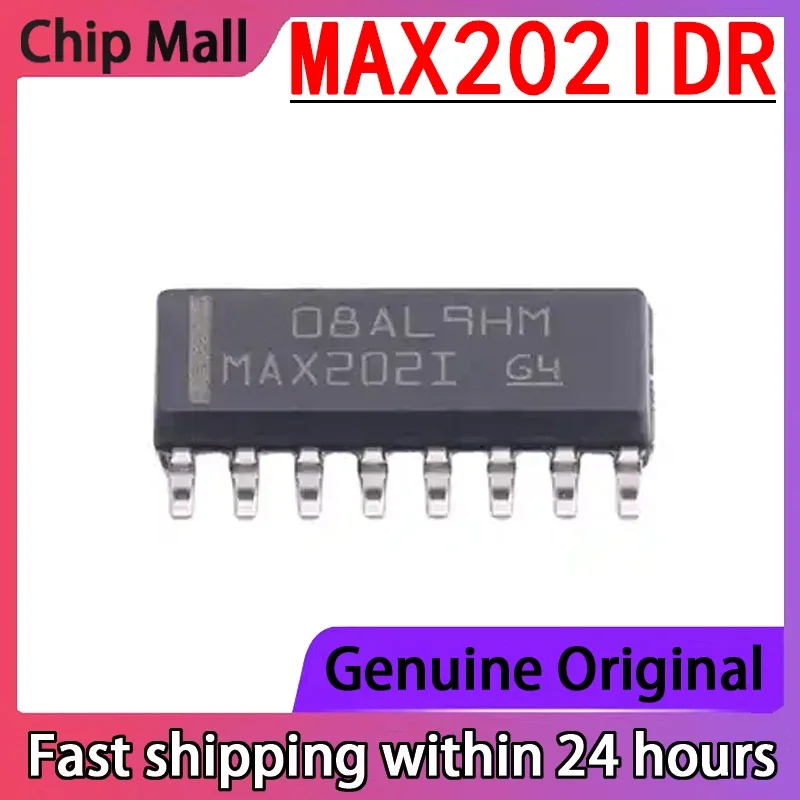 

5 шт. новый MAX202IDR трафаретная печать MAX202I SOP16 двойной линейный драйвер/приемник RS-232