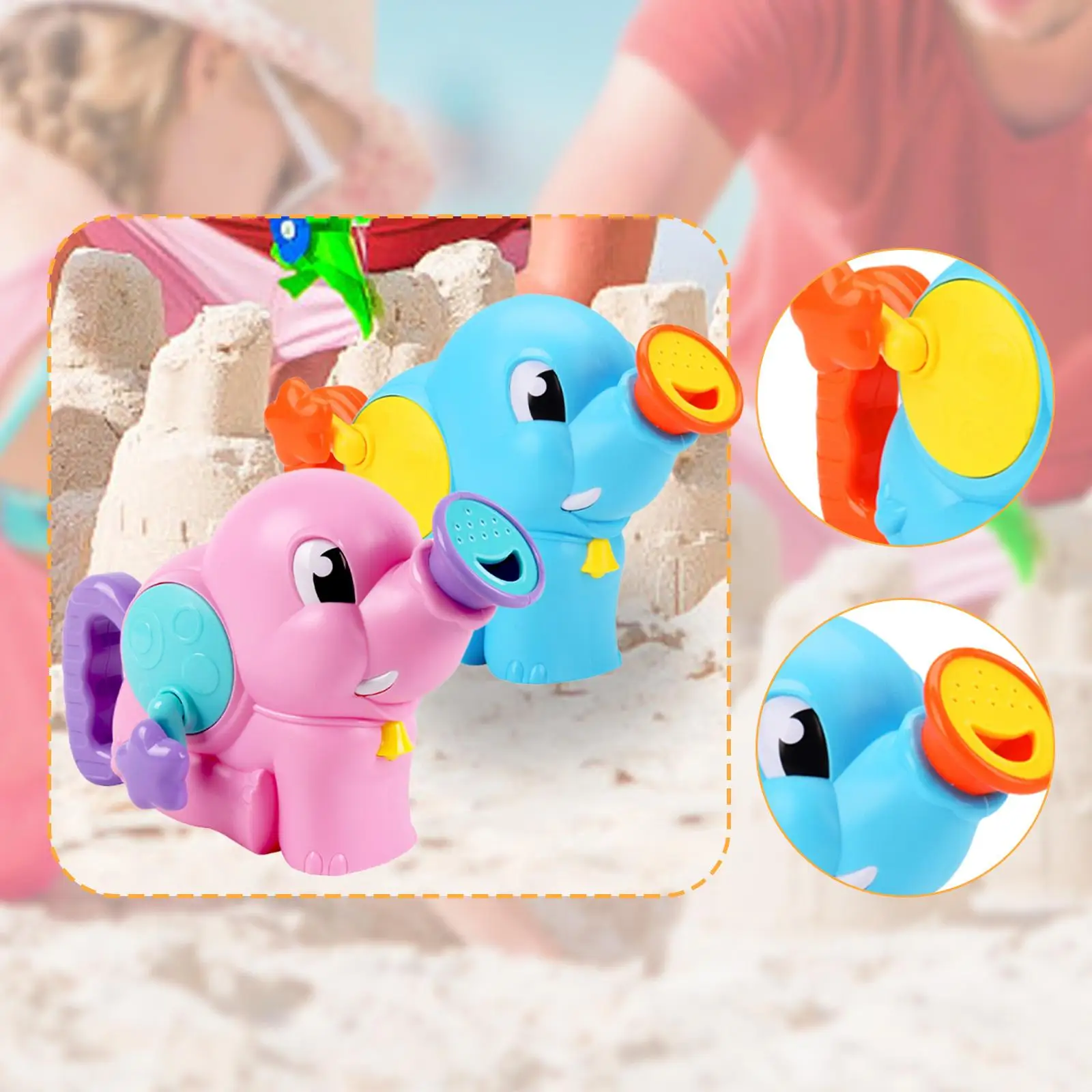 

Bath Toy Bath Play Hand Eyes Coordination Water Educational Watering Pot