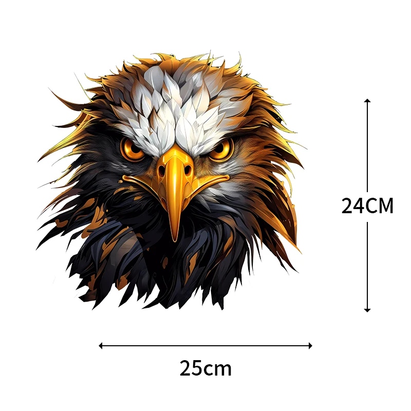 Heat Transfer Iron on Patch Flying eagle Heat Transfer Paper for Clothes Bags Hats Iron on Sticker Arts Print Decoration