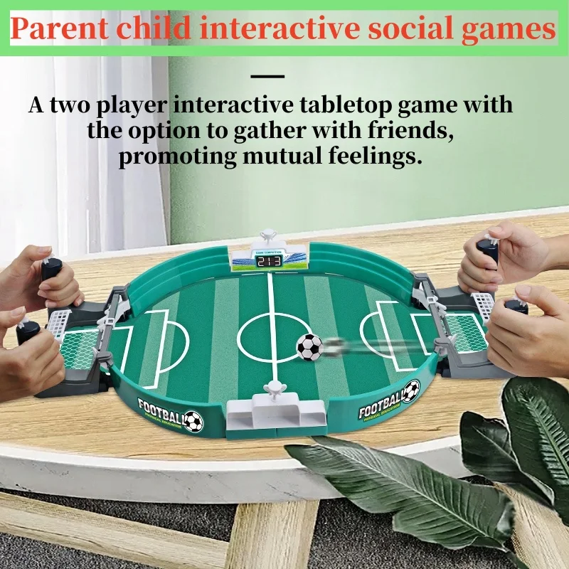 Soccer Table for Family Party Football Board Game Desktop Interactive Soccer Toys Kids Boys Sport Outdoor Portable Game Gift