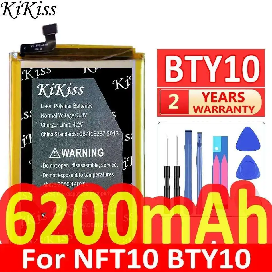 High Performance 6200mAh For NFT10 BTY10 Durable Battery
