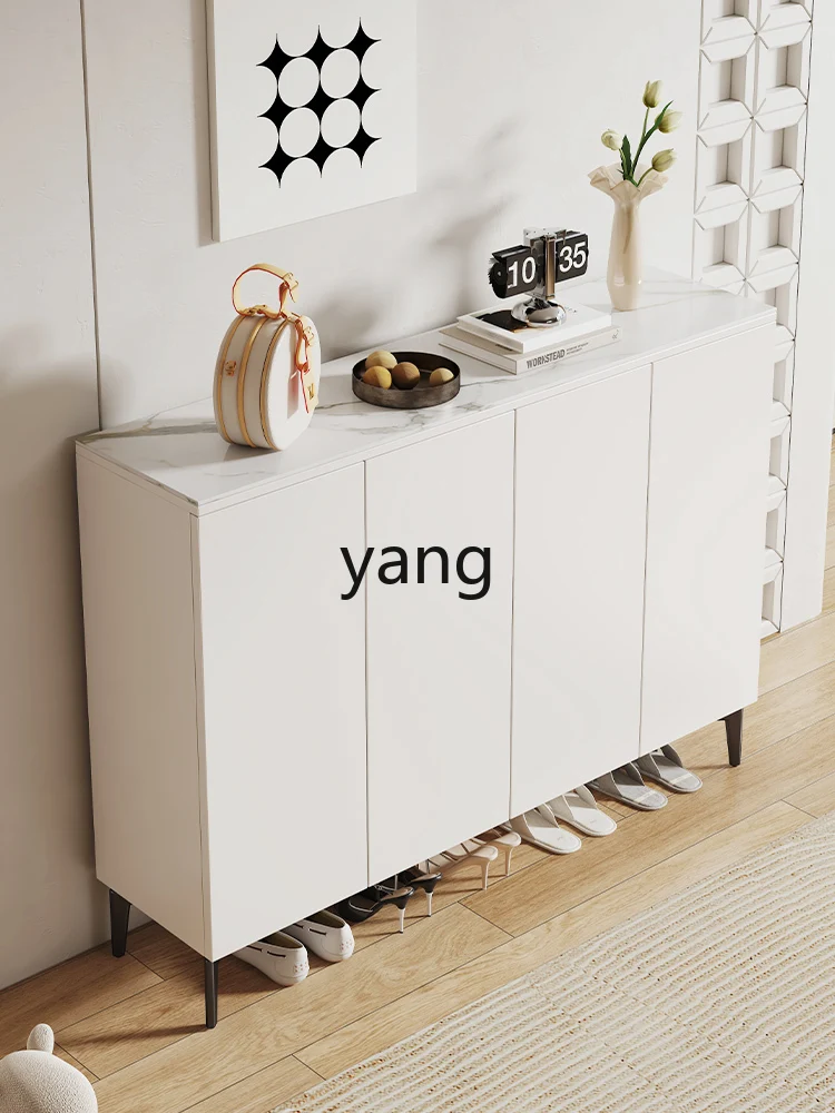 LH is placed outside the door, shoe rack, partition layer, cabinet, household minimalist solid wood locker.