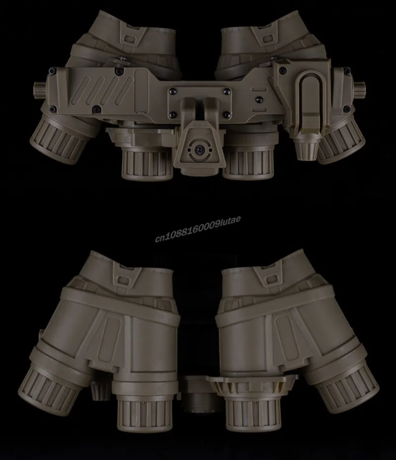Taktischer Helm GPNVG 18 Nachtsichtgerät NVG DUMMY Modell Thermische Fusion Version Airsoft Helm Dekoration Zubehör Requisiten – Detail 4