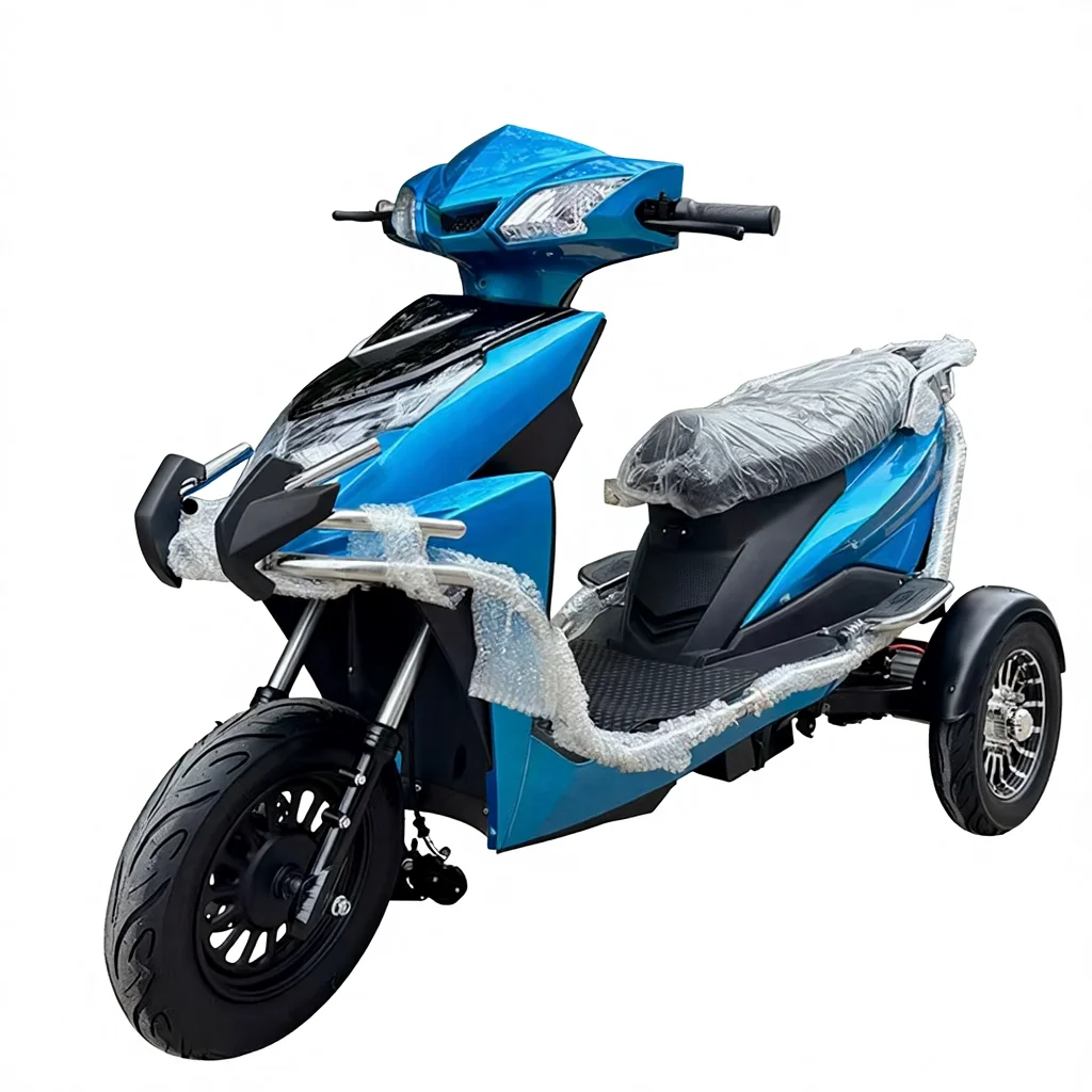 

STLF New Product 3wheels Electric Motorcycle 1500w Motor 60v/72v Voltage LED Headlight Electric Tricycle
