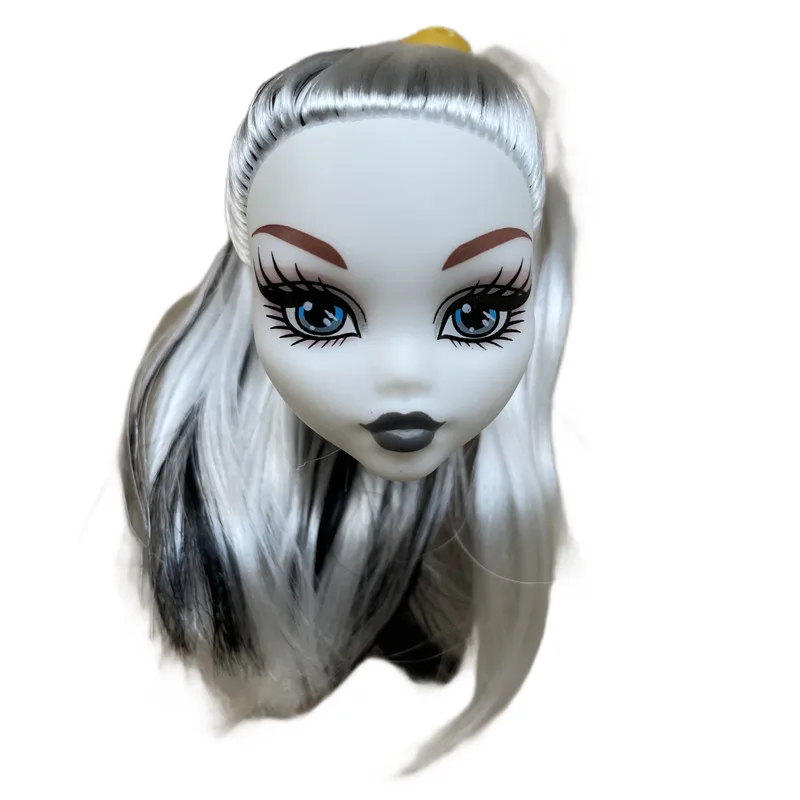 Bewegliches Puppenkörperspielzeug mit mehreren Gelenken, 23 cm Puppenspielzeug, passend für viele Köpfe, Weiß, Grün, Braun, Lila, Monstering High Doll Body, Katzenköpfe
