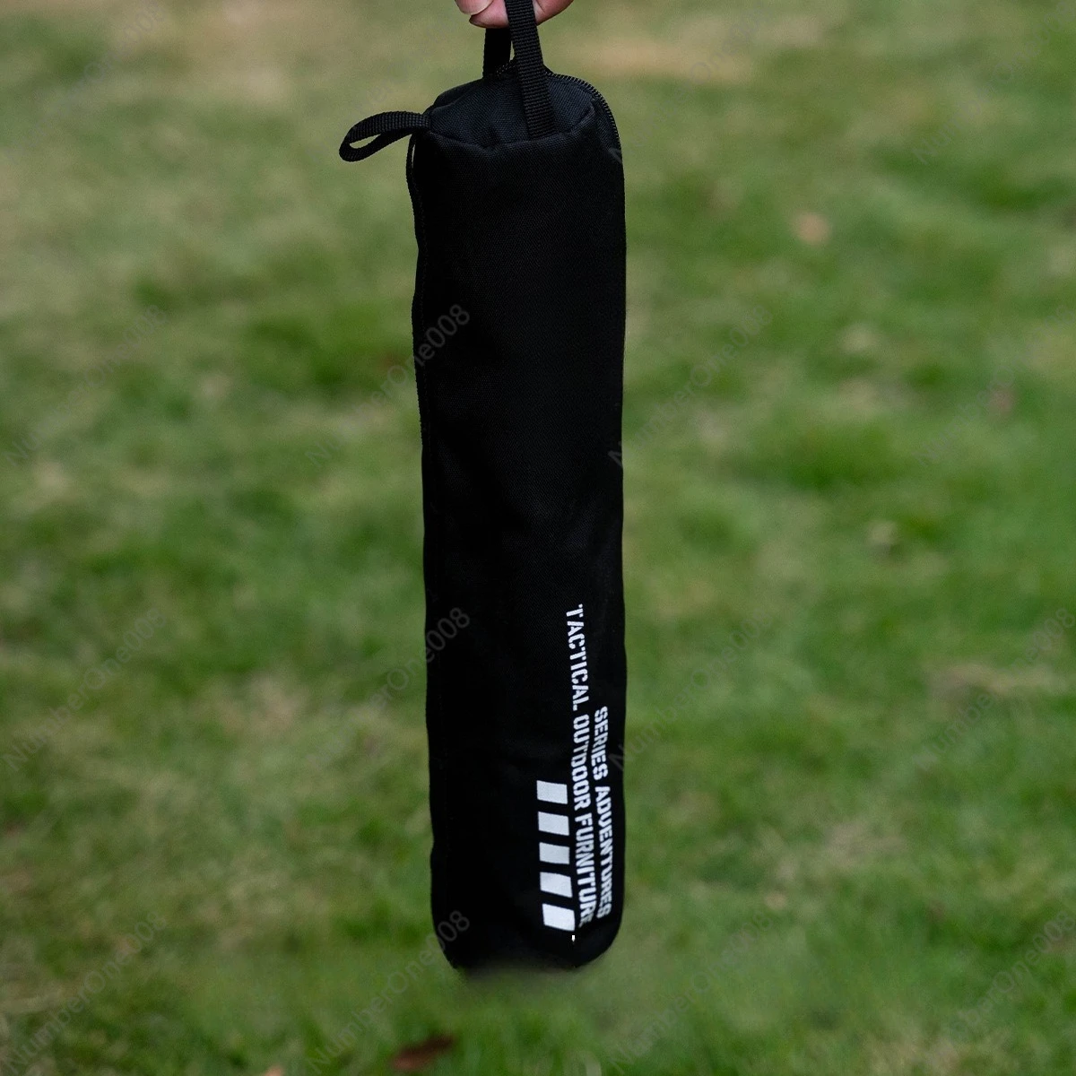 مقعد تكتيكي قابل للطي مع حقيبة حمل، مقعد محمول عالي التحمل للتخييم العسكري، كرسي مدمج متين للاستخدام الخارجي #4