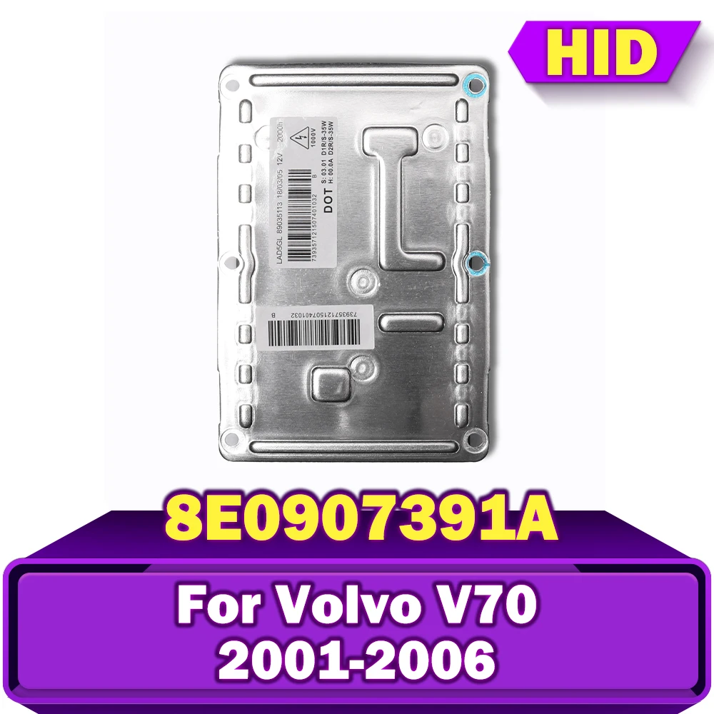 

Блок управления балластом HID Ксеноновый модуль LAD5GL 4 контакта 8E0907391A 89035113 D1S D1R D2S D2R для Volvo V70 2001 2002 2003 2004-2006