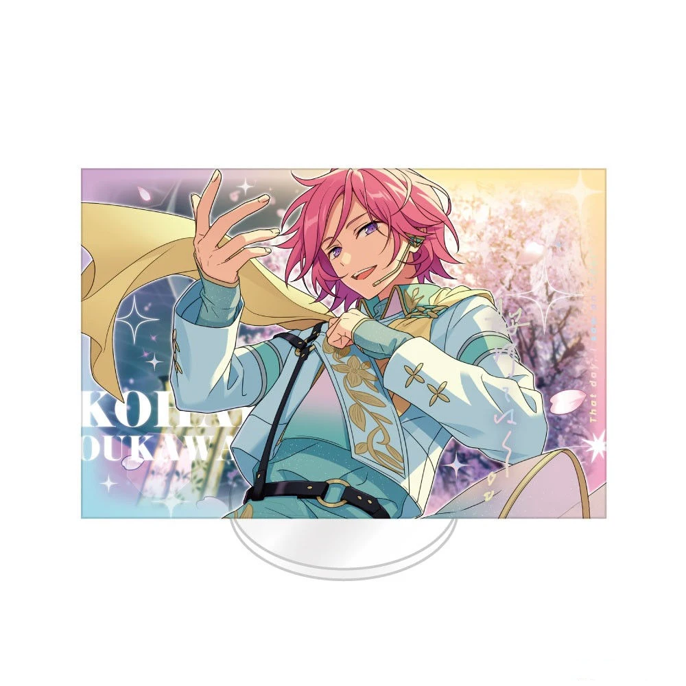 Loen Anime Store Ensemble Stars!! Wataru Hibiki Eichi Tenshouin Hokuto Hidaka Acrylic HD Figure Stand Fans Charm Gifts About15cm