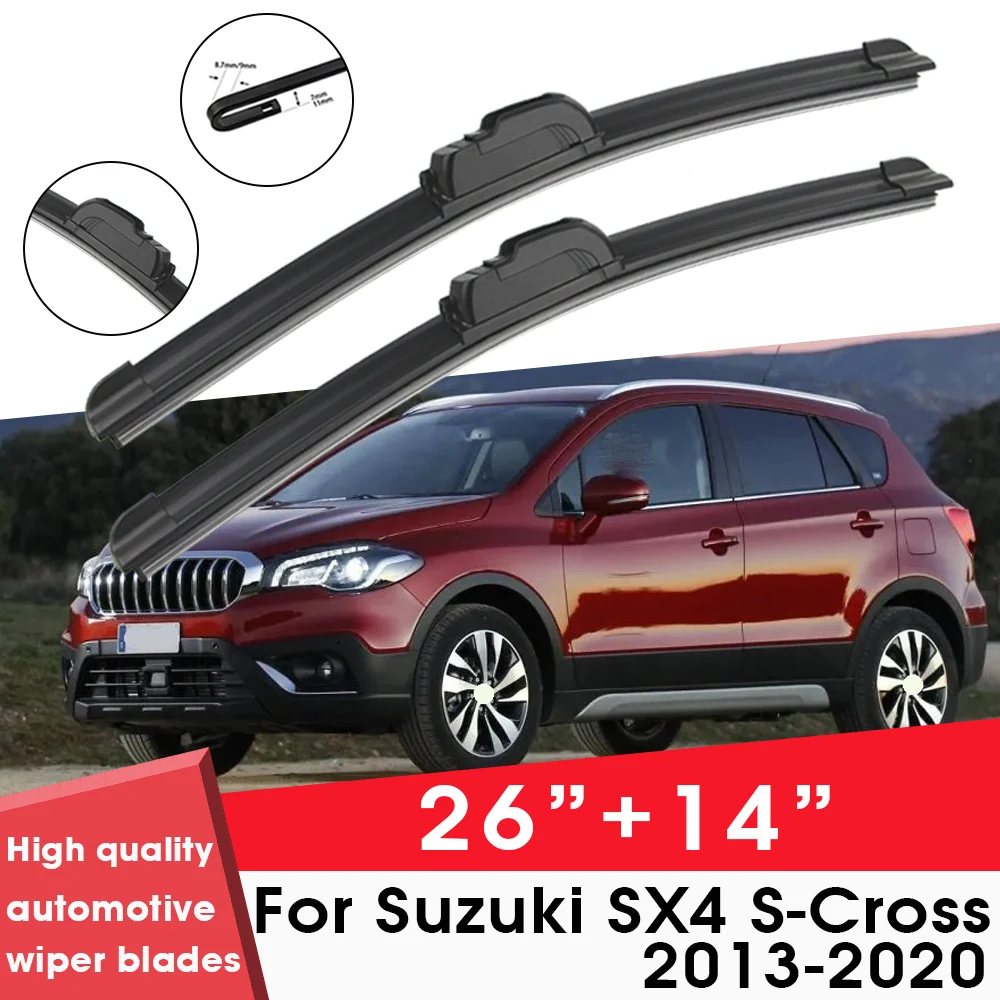 Car Wiper Blade Blades For Suzuki SX4 S-Cross 2013-2020 26\