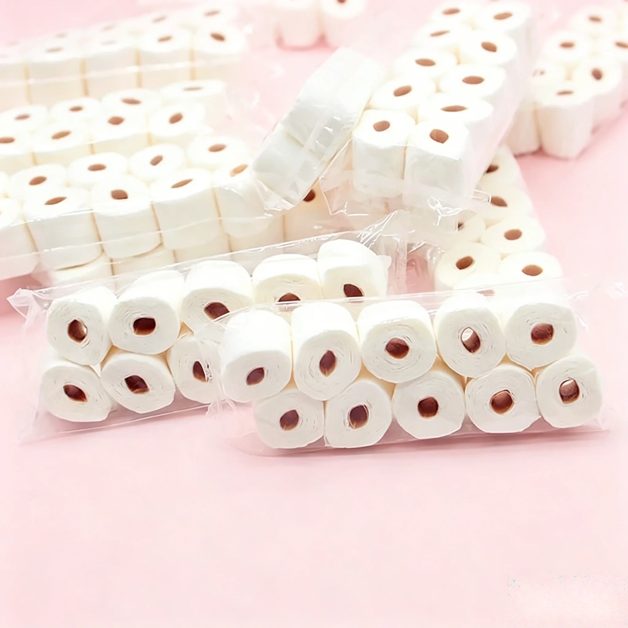 

1/12 Dollhouse Mini Toilet Paper Rolls, Bathroom Accessories for Scene Layout