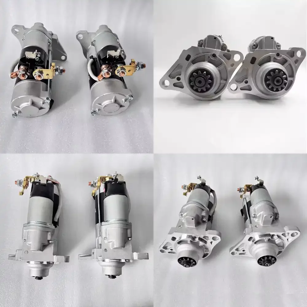 Genuine SANY Starter Motor Assembly 60320052 for SY500 SY750 Excavator Engine Original OEM Spare Parts for