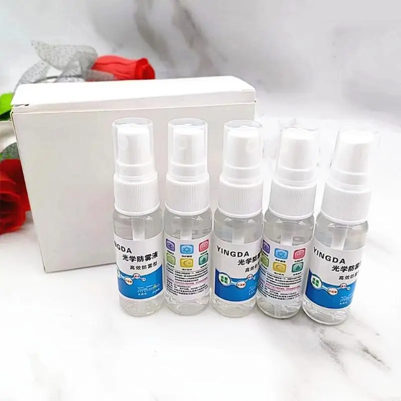 AntiFog Solution for Eyeglasses Ensures Clear Visual Up to 24 Hours in Various Weather Condition Safe for Everyday Use Y08E