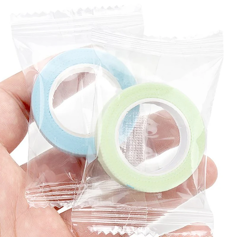 4.5m/rolo extensão de cílios fiapos respirável pano não tecido fita adesiva fita de papel médico para cílios postiços remendo ferramentas de maquiagem