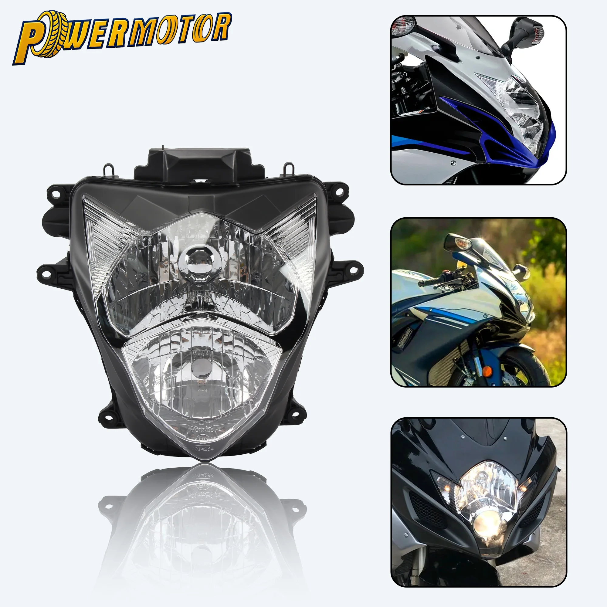 

For Suzuki GSXR600 Motorcycle Head Light Headlight Assembly Front GSXR750 GSXR 600 GSX-R600 GSX-R750 2011-2024 2025 Headlamp
