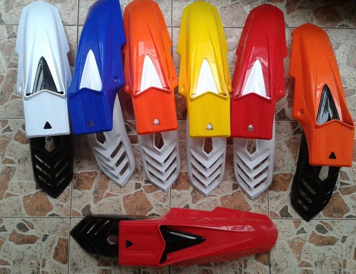 

For Front fender Motocross modified color woodpeckers masonry masonry front mudguard supermoto conversion. 1PC / LOT