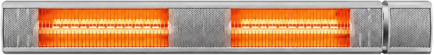 Garvee 3000W Carbon Infrared Outdoor Patio Heater Electric Heater with Remote, 3 Heat Settings, Wall-Mounted, for Patio Garage Backyard Indoor/Outdoor Use
