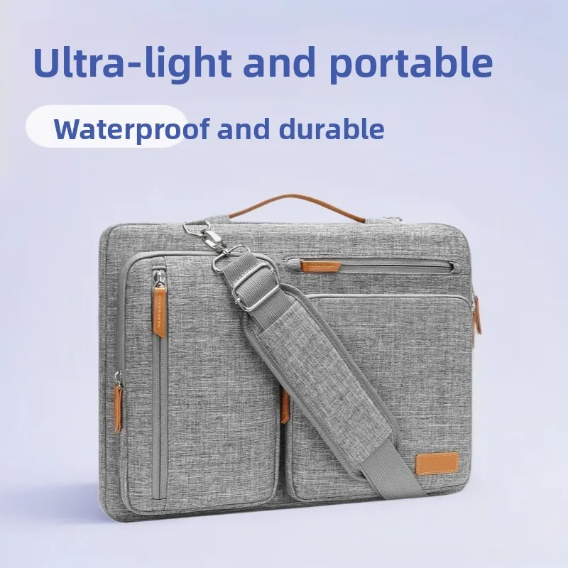 Laptop Sleeve bag 13-17 Inch Notebook Pouch Shockproof Computer Briefcase Travel Business Men Case