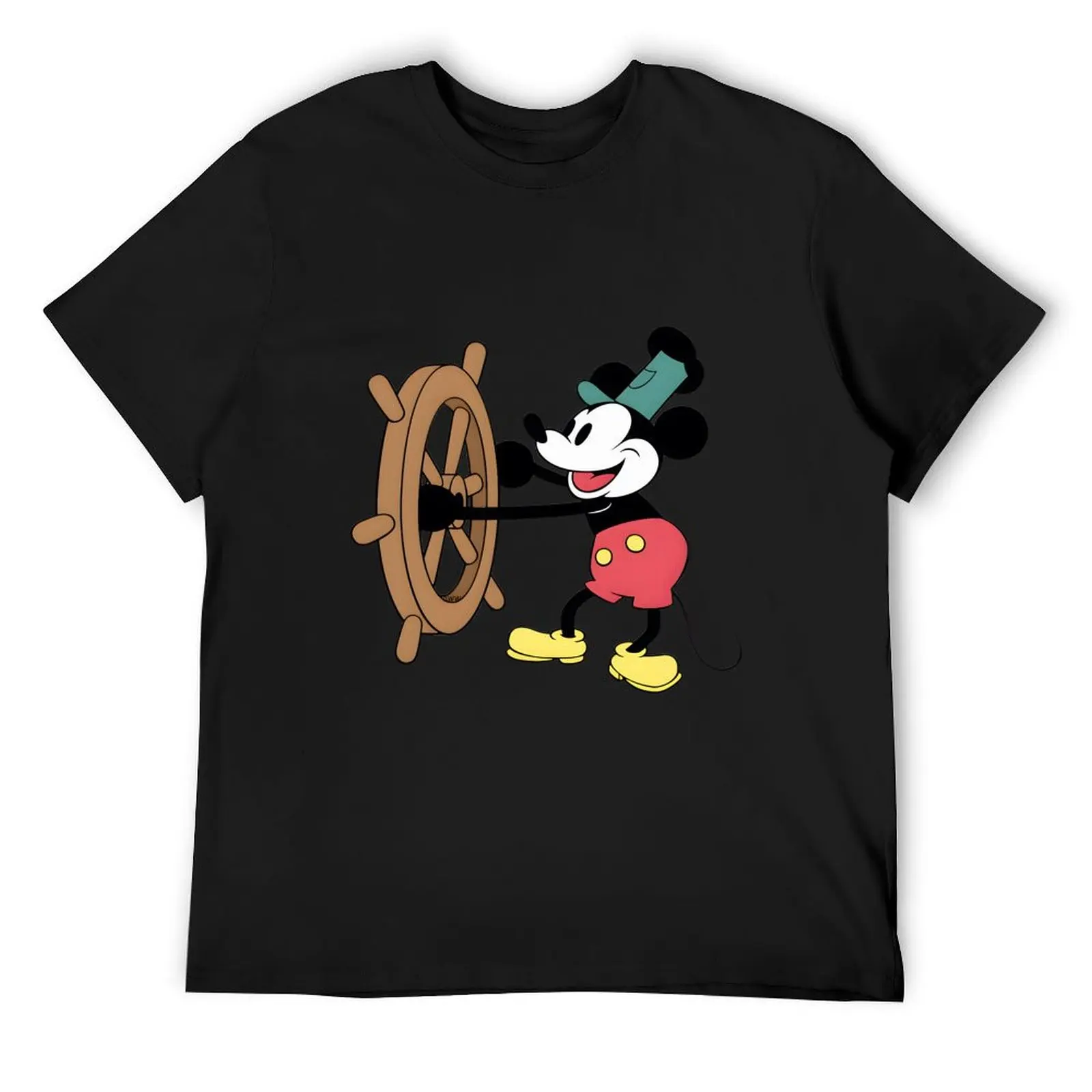 

Mickey Steamboat Willie (public domain) T-Shirt