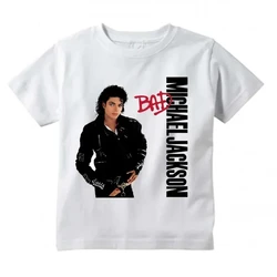 Michael Jackson Graphic Printed Cotton T-shirt Harajuku Rock Fashion Casual Short Sleeve Crew Neck Breathable T Shirt Women