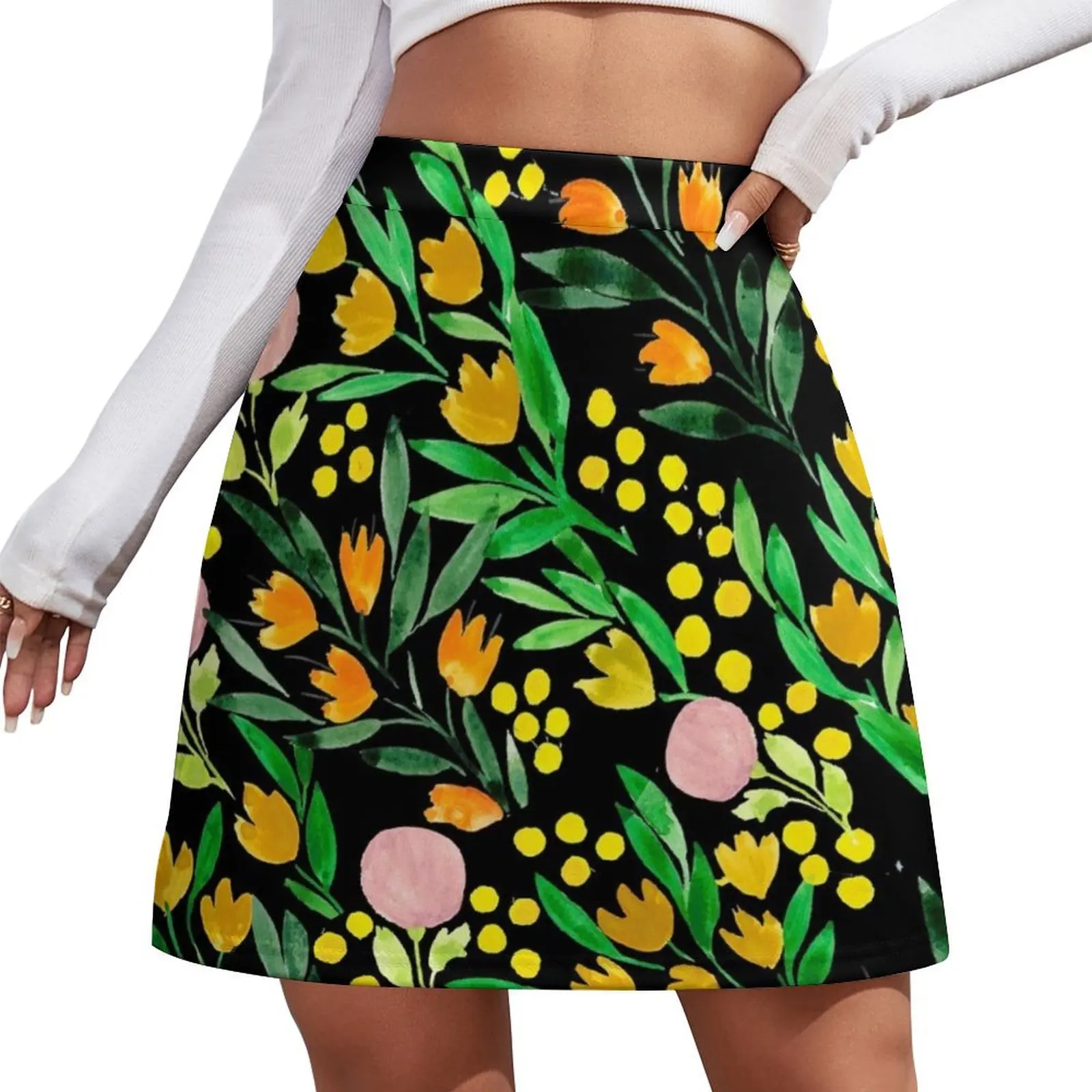 

FLOLOVEBLCK Mini Skirt Woman clothing dresses summer woman 2025 Female skirt