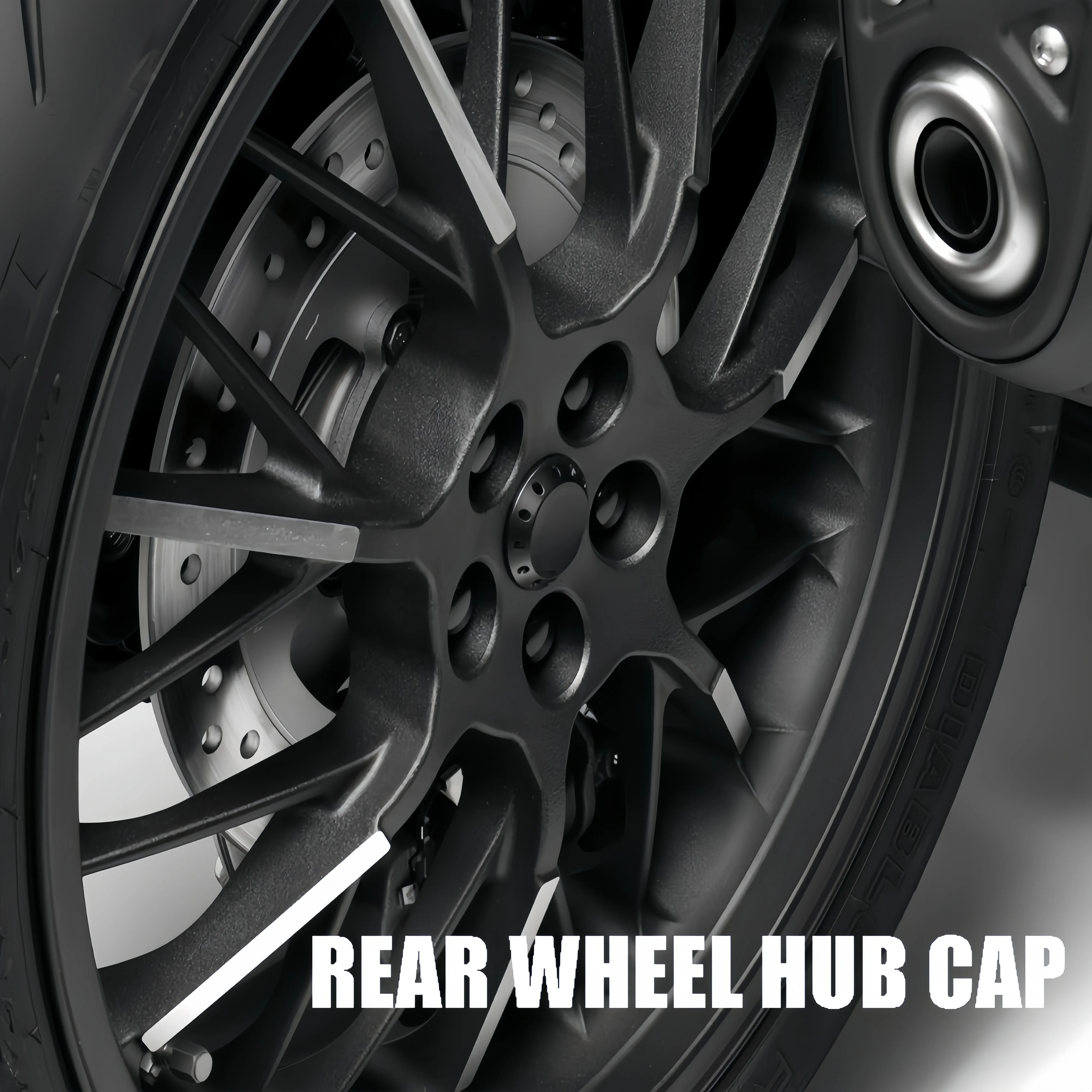 For Honda CB1000R 2021-2026 CNC ALuminum Accessories Rear Wheel Hub Cap Cover Decorative Nut Caps Kit view 2