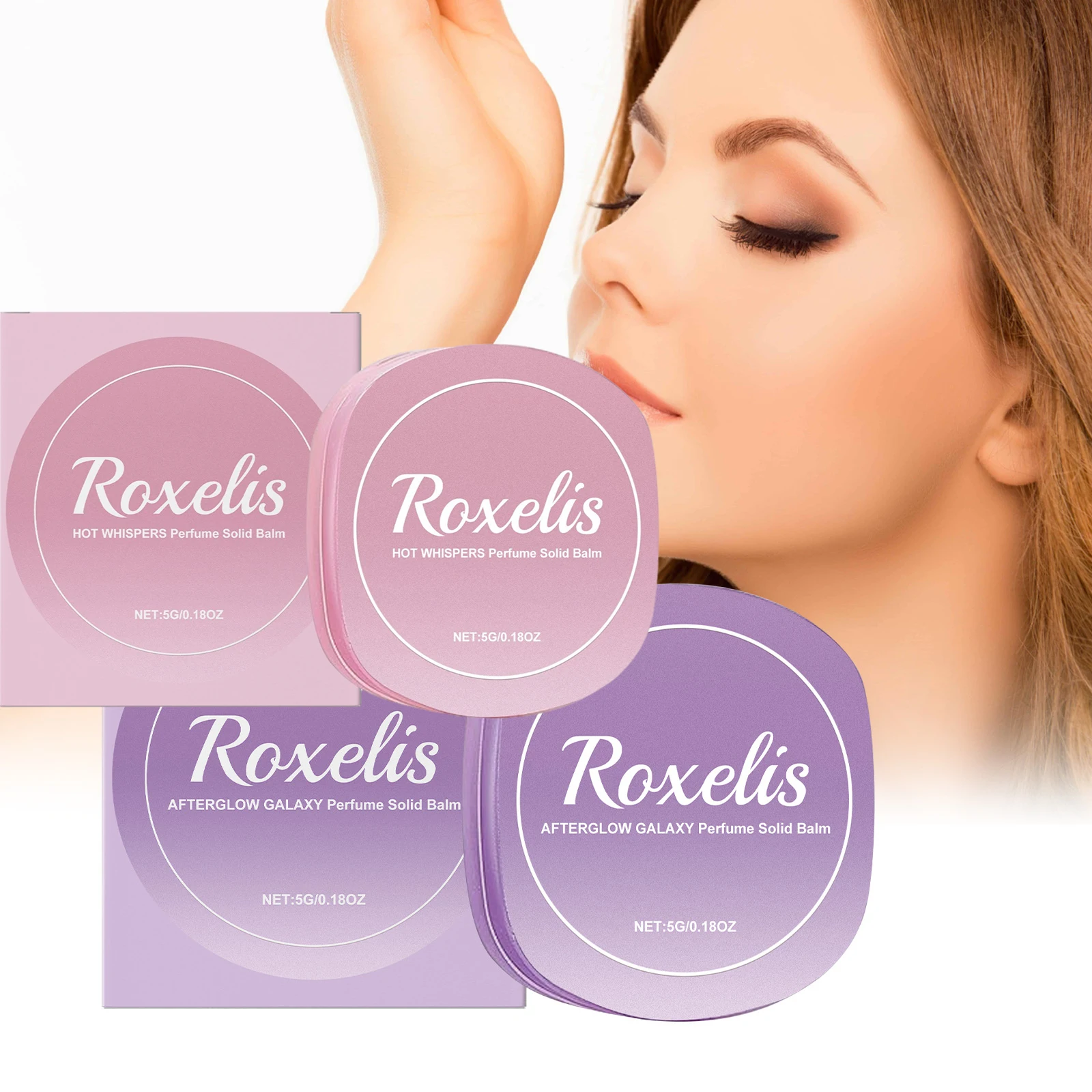 

Body Floral Solid Perfume Long Wearing Irresistible Fragrance Natural Fresh Romantic Temperament Portable Travel for Women Men