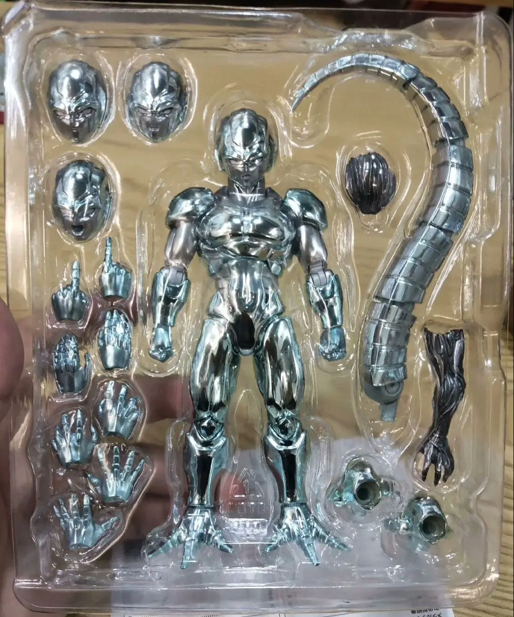 

Коллекционная фигурка Bandai Dragon Ball Z SHF Mecha Cooler 10 Billion Energy Warrior Frieza's Brother, масштаб 1/12, модель, подарок