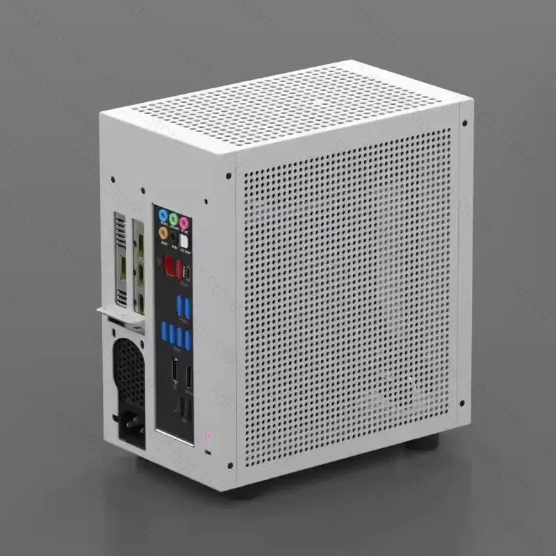 GEEEK M21 M31 Mini ITX Case 120mm Water Cooling Half Height GPU 1U PSU
