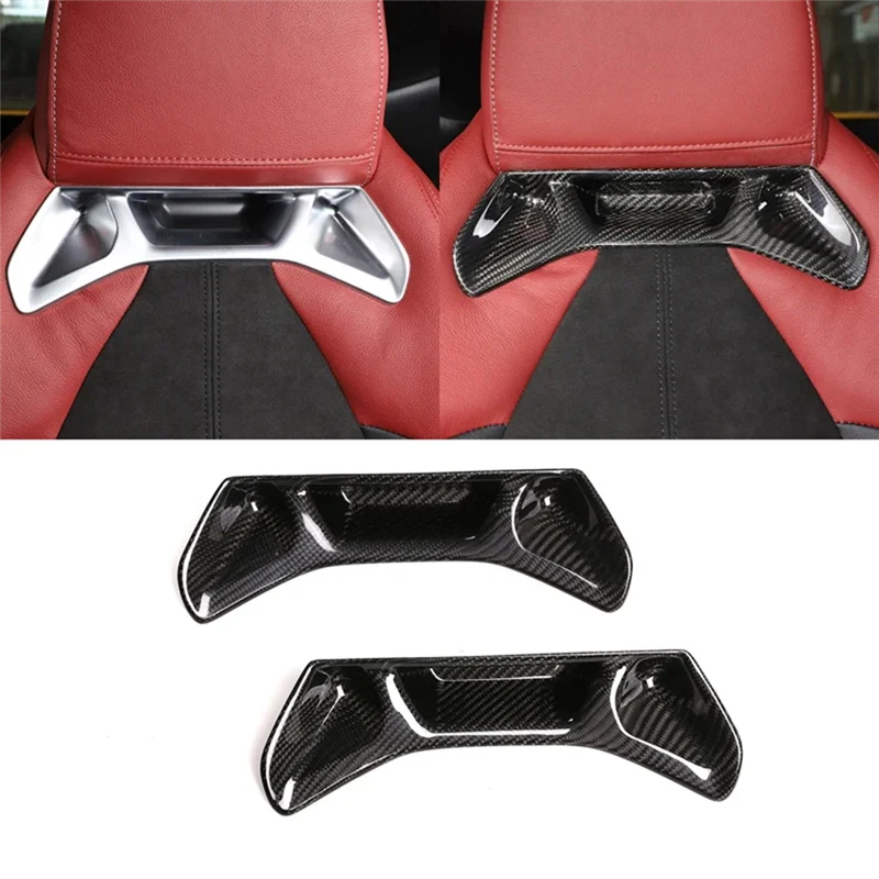 

Черные наклейки на спинку автомобильного сиденья из углеродного волокна для Toyota Supra GR A90 A91 MK5 2019-2022, детали-X67A