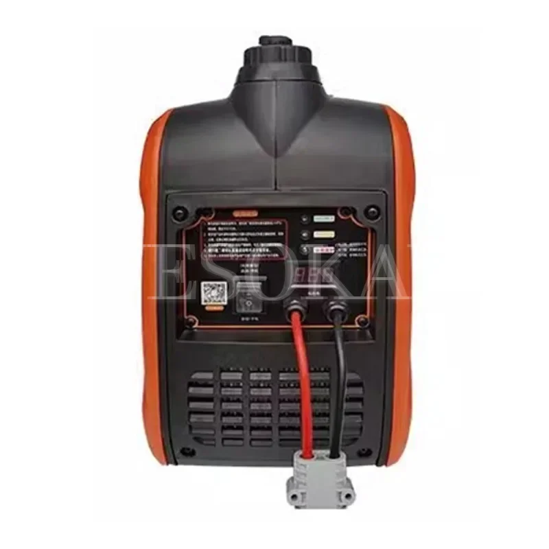 24V Silenzioso Parcheggio Condizionatore D'aria Avvio Automatico Arresto DC Camion Da Carico Piccolo Generatore di Benzina 4800RPM Strumento Industriale