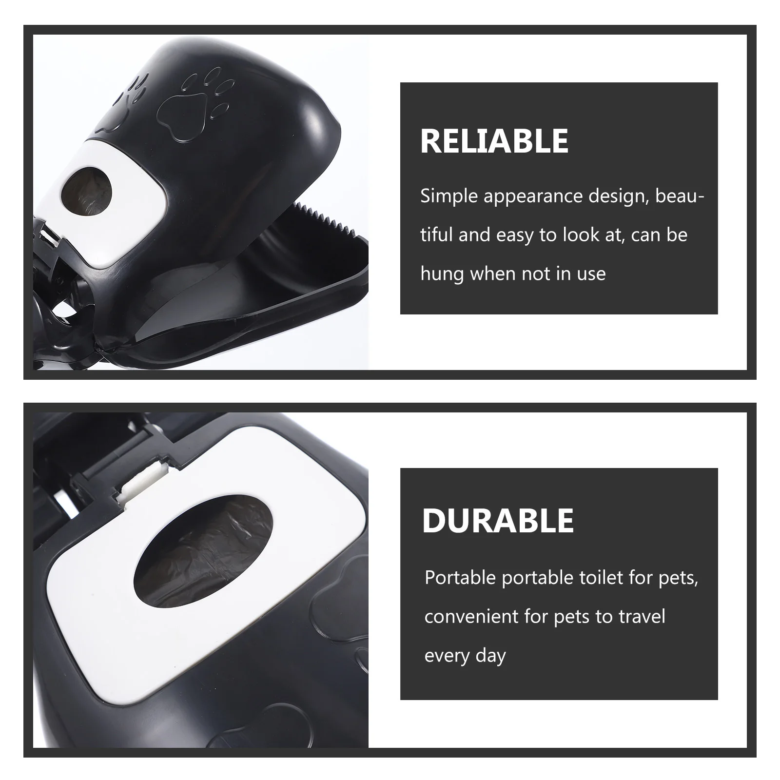 

Convenient Dog Poop Scooper Portable Litter Picker Strong Clamp Tightly Durable Pet Accessory for Yard Poop Picker