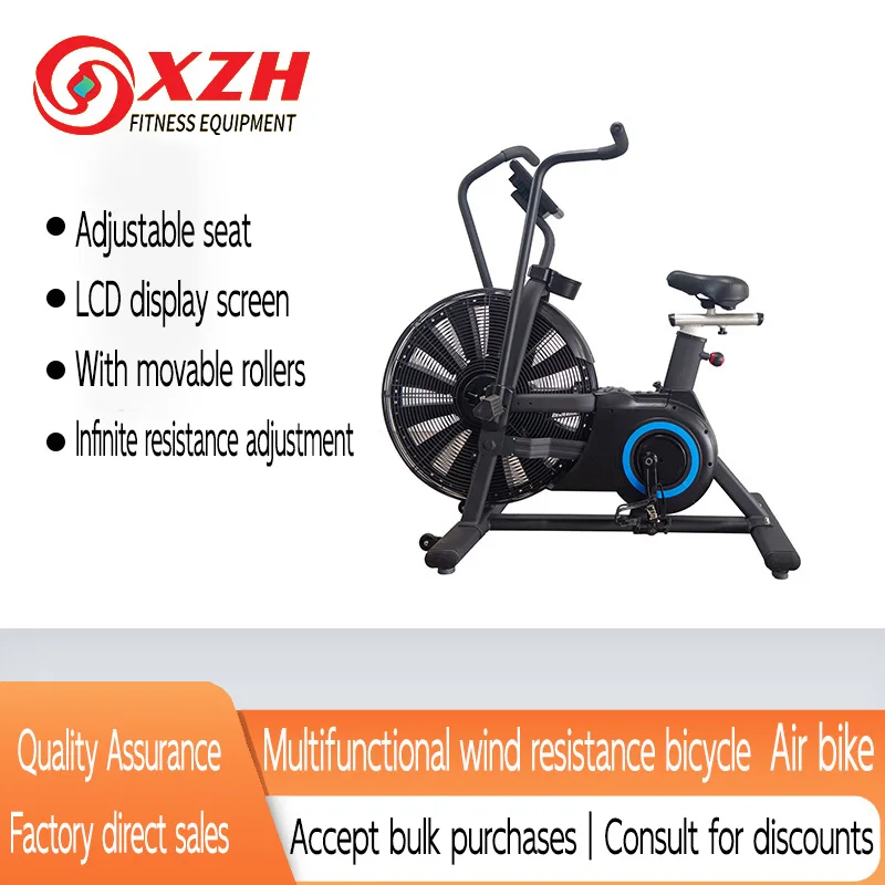 Air-Resistance Exercise Fan Bike bicycle Professional Gym Cardio Equipment Spining Bike Commercial indoor home fitness