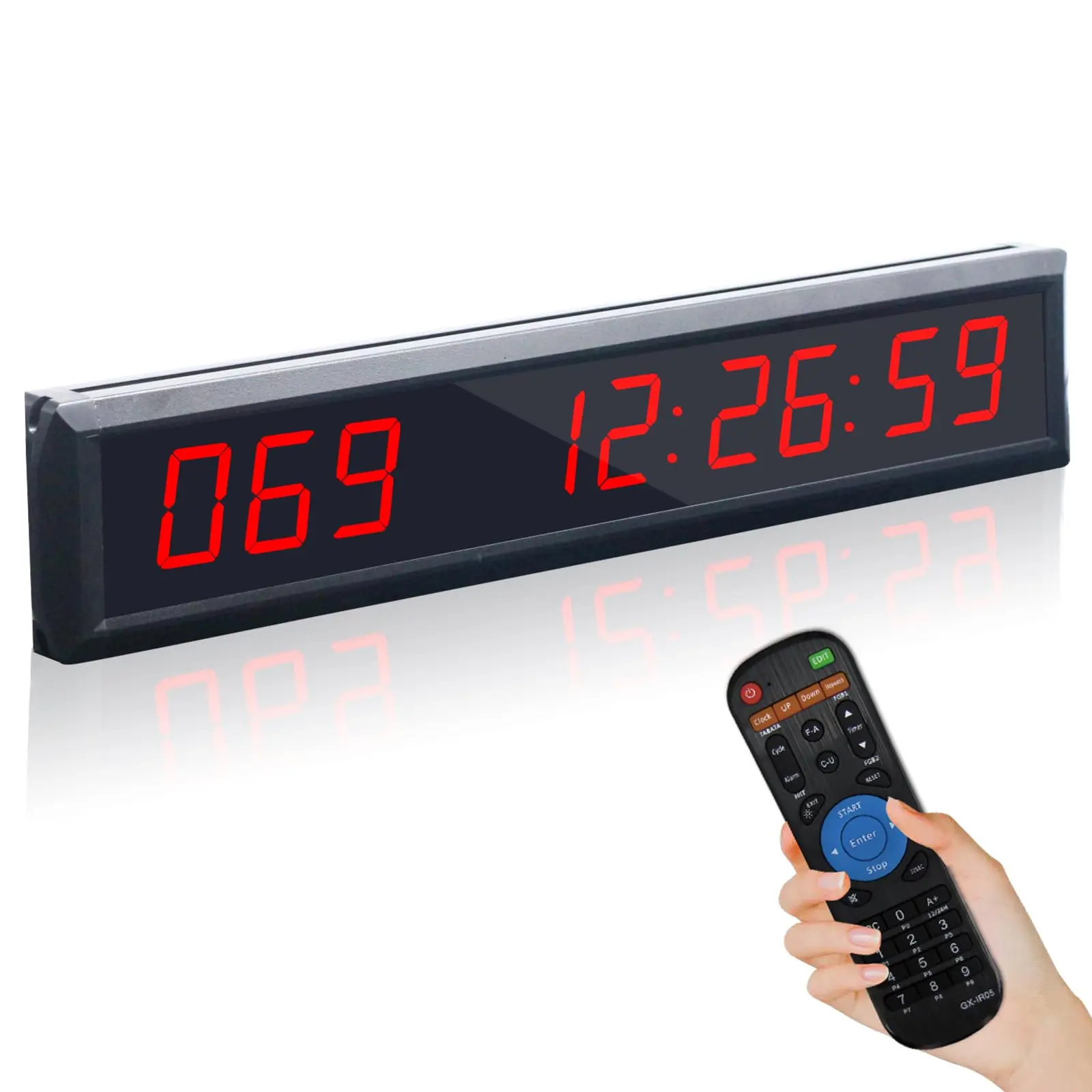 Electronic Countdown Clock LED Display Accurate Large LED Countdown Timer Perfect for Birthdays Christmas Events Clock