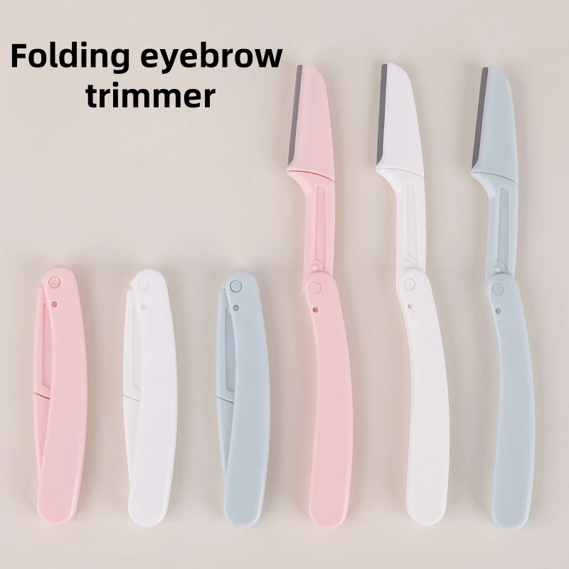 Eyebrow Trimmer Set Makeup Tools Safe Eye Brow Razor Face Body Hair Removal Shaver Blades Woman Eyebrows Makeup Tools