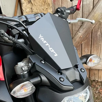 Per YAMAHA MT-07 MT07 MT 07 FZ07 2013 2014 2015 2016 2017 Accessori Moto Parabrezza Anteriore Carenatura Parabrezza Deflettore