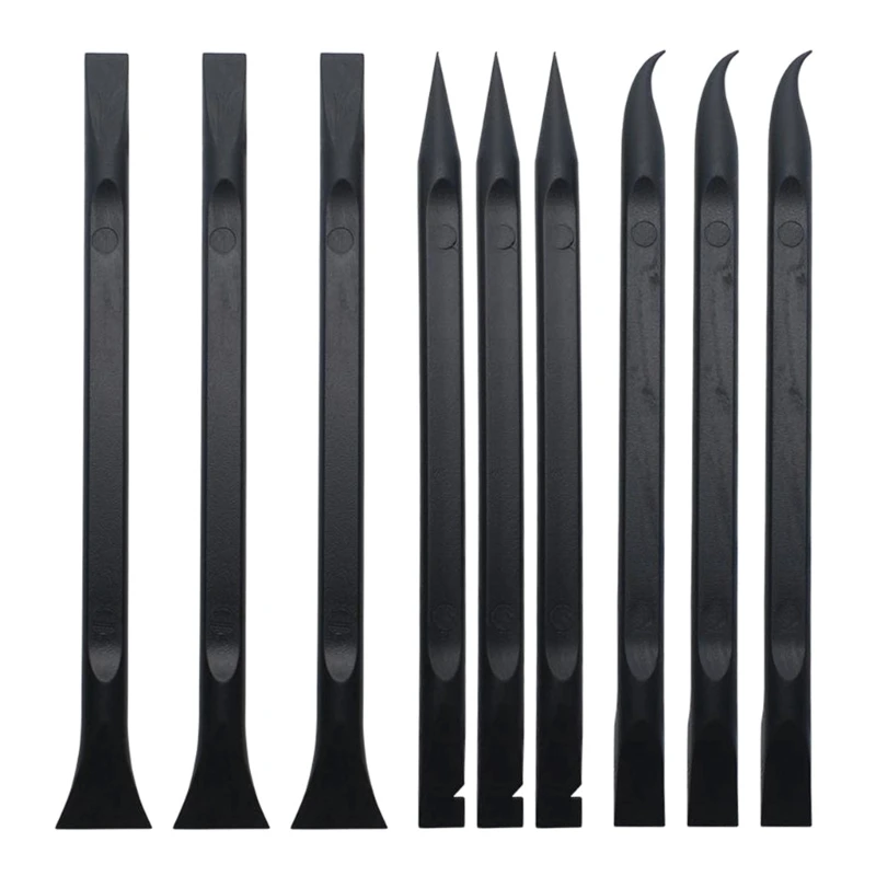9 pezzi raschietto in plastica strumento antigraffio raschietto strumento pulizia raschietto multiuso per etichette per