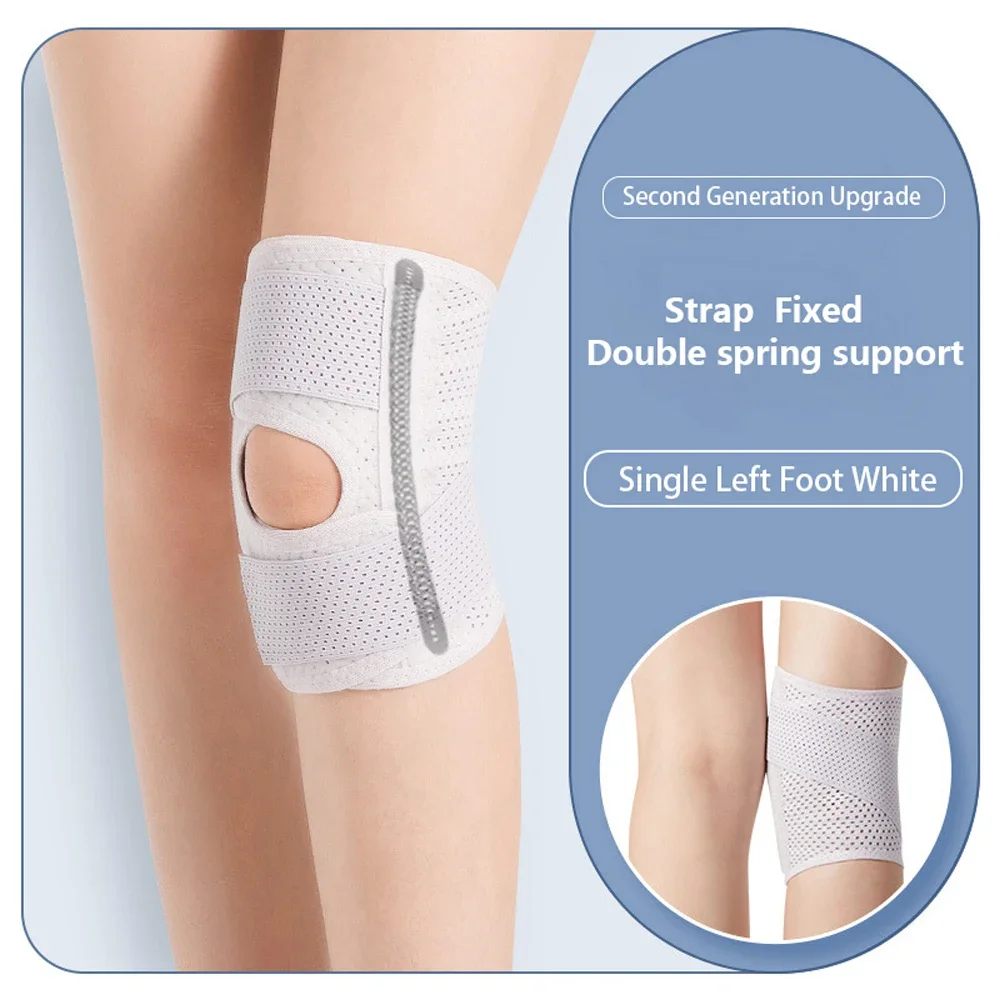 1Pcs Compression Knee Brace for Meniscus Tear Women Men, Patellar Tendon Support Strap for Knee Pain Support & Injury Recovery