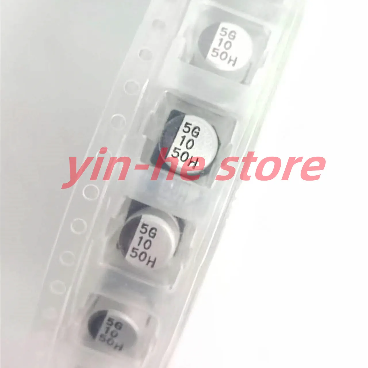 15PCS VZH100M1HTR-0606  50V10UF 6.3*5.7 Low resistance SMD electrolytic capacitor 10UF 50V